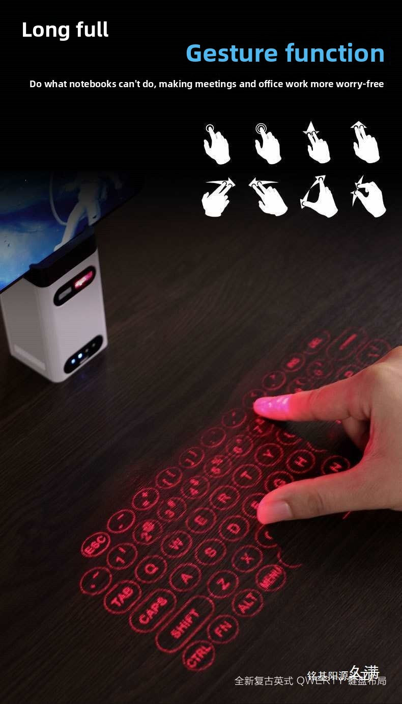 ToolVerse LaserType™ - Holographic Projection Keyboard