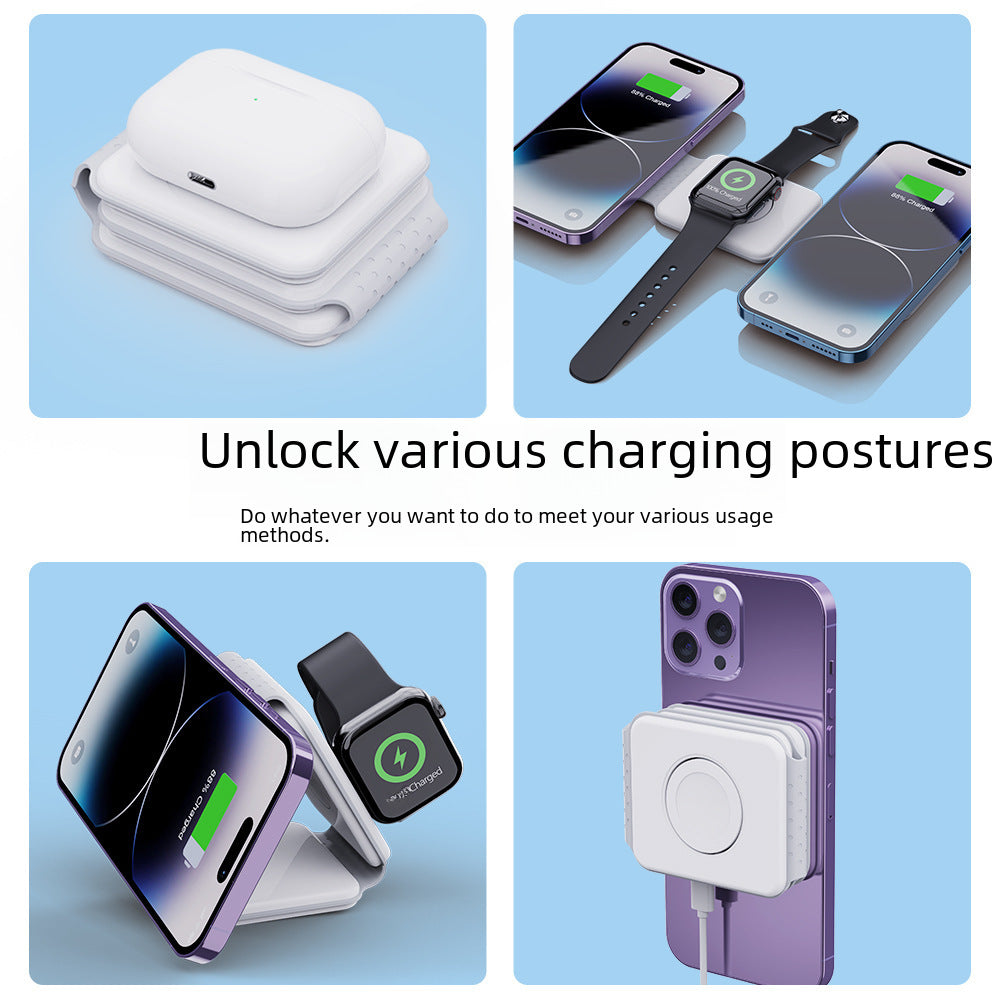 ToolVerse MagStation 3-in-1™ - Foldable Travel Charger
